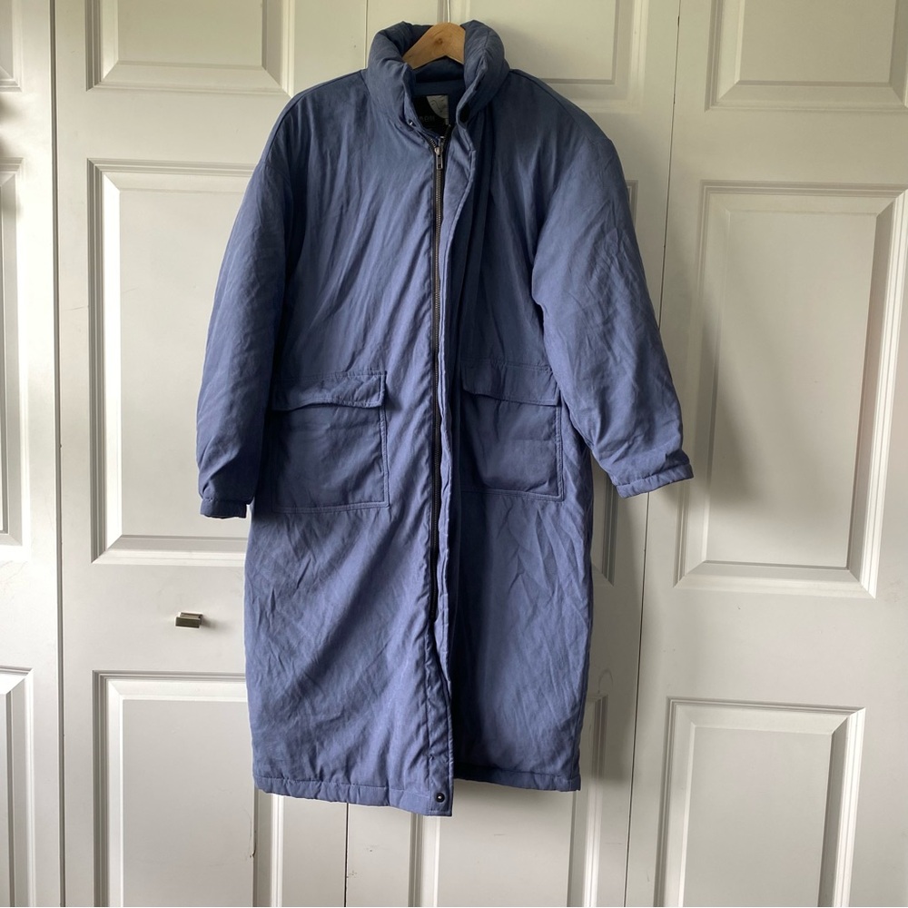 Women’s Blue Puffer Coat